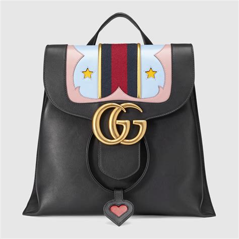 gucci gg marmont價格|Gucci Marmont leather backpack.